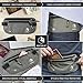 VENTURE 4TH Slim Minimalist Design RFID Money Belt with RFID Blocking Sleeves, for Men and Women – Ideal for Keeping Your Cash, Credit Card, Passport, Phone Secure When Traveling - Gray