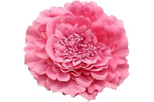 ENLLY Kewl Fashion Women's Bohemia Peony Flowers Hairpin Hair Clip Flower Brooch (Pink #1) Free