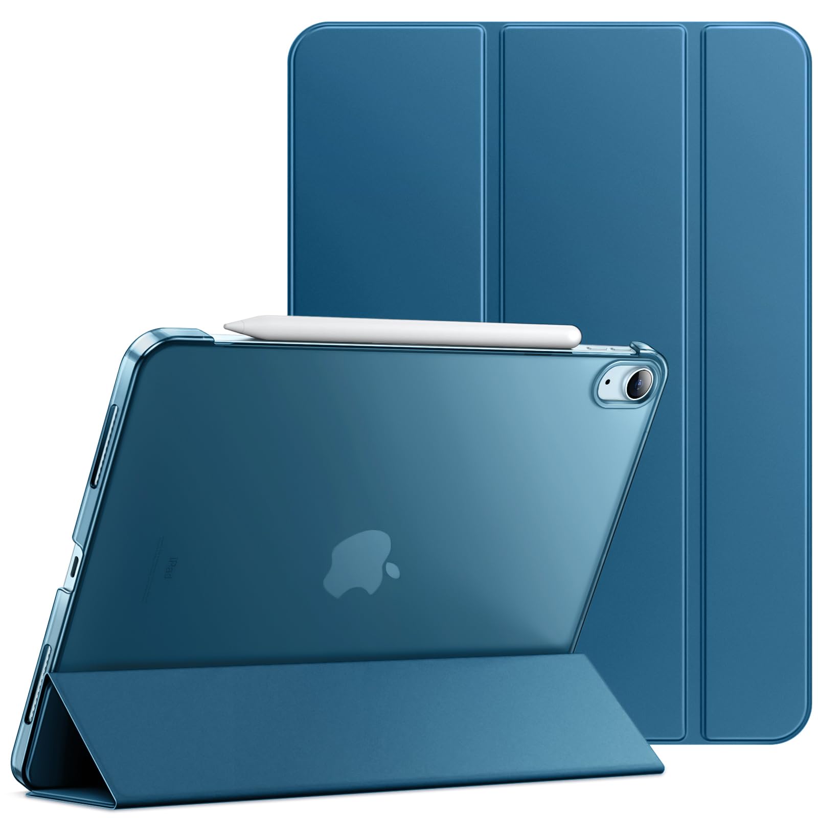 JETech Case ONLY for iPad Air 11-Inch M4/M3/M2 (2026/2025/2024), iPad Air 5/4 (2022/2020 5th/4th Generation 10.9-Inch), Slim Stand Hard Back Shell Cover with Auto Wake/Sleep (Teal) — image 1