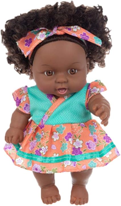 Jouets Enfants Bebe Noir Africain Noir Mignon Boucle Noir cm Vinyle Bebe Jouet Jouets Pour Enfants Amazon Fr Bebes Puericulture