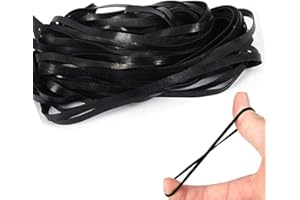 CYIWHI 50Pcs Recorder Rubber Belts, Cassette Recorder Repair Rubber Belts 40-135 MM (4MM Width)