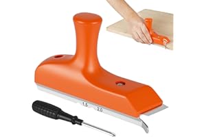 Edge Banding Trimmer with HSS Blade, 3-in-1 Edge Band Cutter Tool for Trimming Wood, PVC, ABS & Veneer on Straight Curved Cha