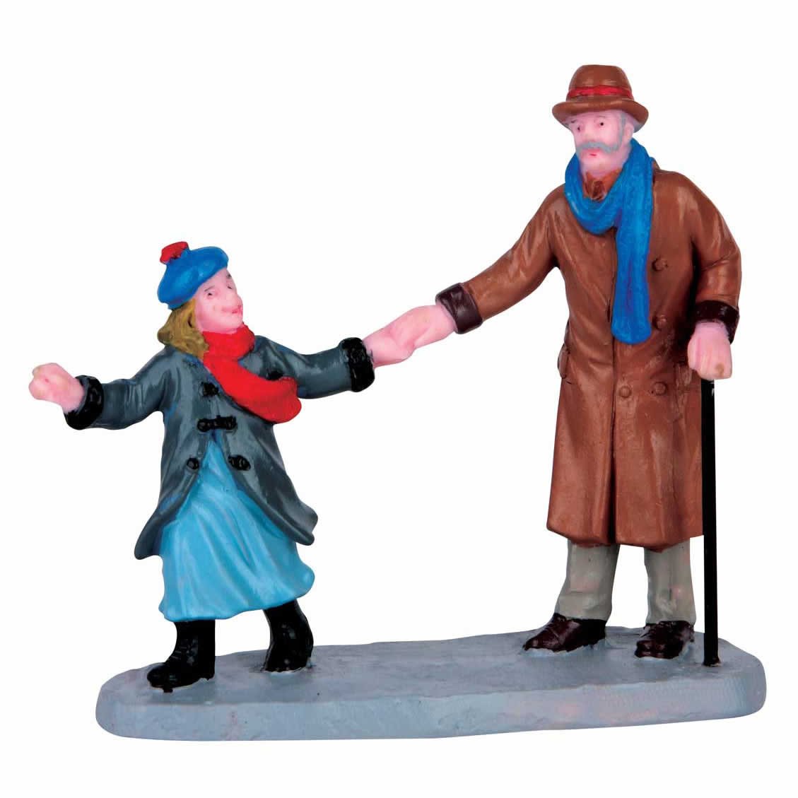 LEMAX LET'S GO GRANDPA Grandpa Munster - The Munsters Multicolored Figurine