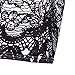 Doinshop Women Flower Printed Pencil Dress Fitted Sleeveless Dress Skirt (S)
