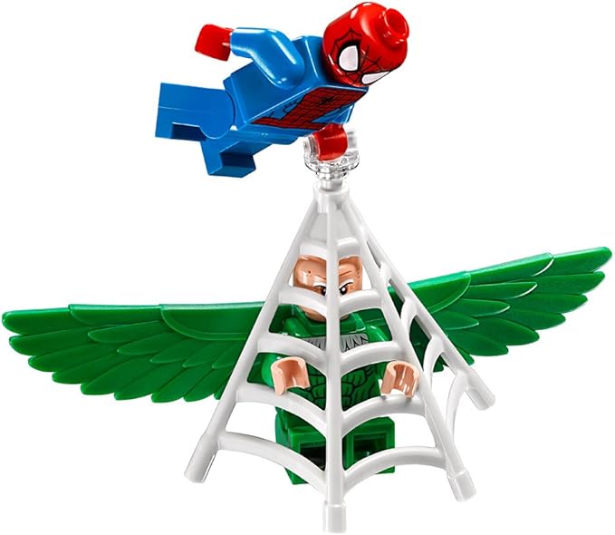 lego spiderman doc ock tentacle trap