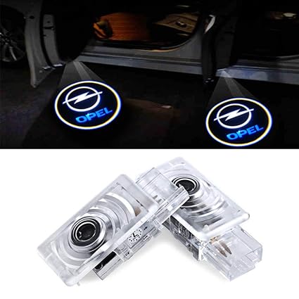 QJZoncuji Coche Logo LED Proyector luces puerta, 2 PC Coche LED ...