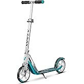 Adult Scooter with Big Wheels | Adjustable Height, Foldable Aluminum Frame | Smooth Ride for Urban Commuting and Outdoor Fun | Suitable for Teens 8-12 | 220 lbs Weight Limit