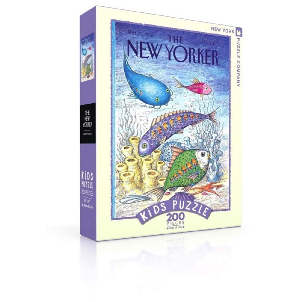 New York Puzzle Company - New Yorker Underwater Adventure - 200 Piece Jigsaw Puzzle