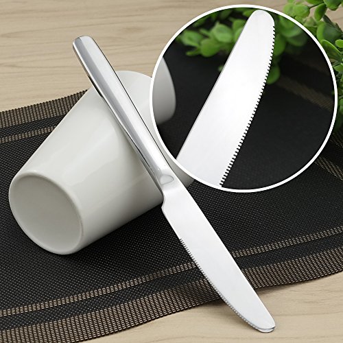 Kekow Dinner Knife, 12-Piece Stainless Steel Dinner / Table knives