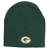 Green Bay Packers Official NFL One Size Knit Beanie Hat