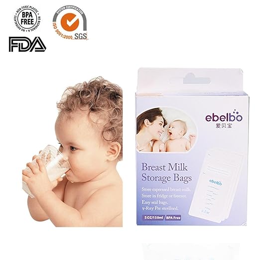Bolsas De Almacenamiento De Leche Materna De 30 Unidades, 150 Ml ...