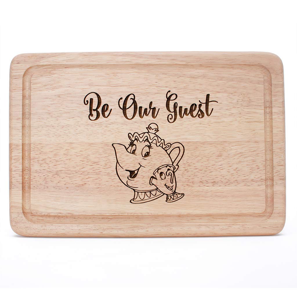Be Our Guest Housewarming Christmas Chopping Board Gift It All Started With A Mouse Housewarming Christmas