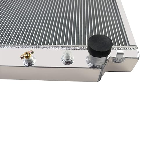 Kamashaa Motor Radiator Compatible with 1988-1999 Chevy Truck C/K 1500 2500 3500 5.0 5.7L V8, 3 Row Full Performance Aluminum Radiator + 2 並行輸入品