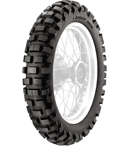 Dunlop Tires D605 Rear Dual Sport Tire 4.10x18 (59P) Tube