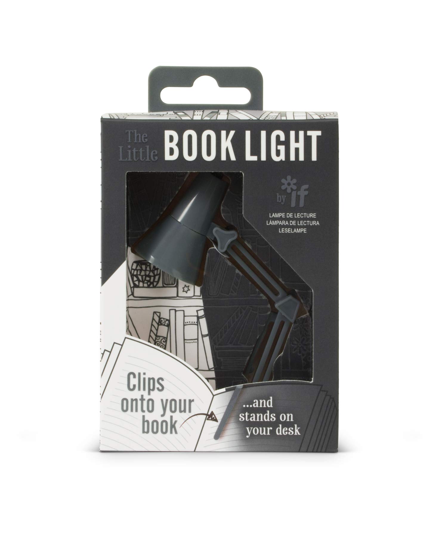 The Little Book Light (Gray)