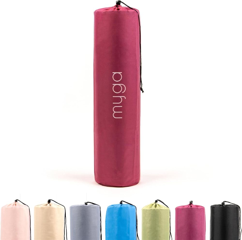 Myga Yoga Mat Bag Raspberry – Lightweight, Water-Repellent, 70x15cm