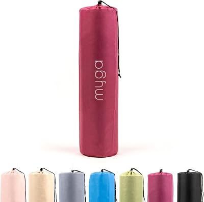 Myga Yoga Mat Bag Raspberry – Lightweight, Water-Repellent, 70x15cm