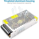 inShareplus 12V 15A 180W DC Switching Power Supply 110/220V input view 3