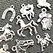 10pcs Mixed Tibetan Silver Plated Animals Horse Deer Dog Charms Pendants Jewelry Making DIY Craft Charm Handmade Crafts (NS554 M026)