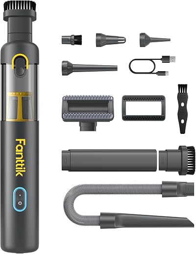 Fanttik Slim V8 Apex Car Vacuum 19000Pa 2 Modes Type-C Charge 4-in-1
