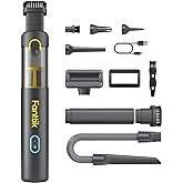 Fanttik Slim V8 APEX Car Vacuum 19000pa Suction Power, 4-in-1 Portable Mini Air Duster, Type-C Charge, 2 Suction Modes, Handh
