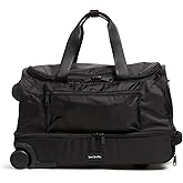 Recycled Ripstop Foldable Rolling Duffel Bag