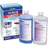 Thetford Fresh Water Tank Sanitizer Detergent and Treatment, 2 x 24 oz Bottles - 36662