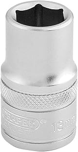 Draper Expert 1/2 in 13 mm Square Drive Socket 6 Point Chrome Vanadium