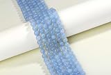 XIANNVXI 8mm Blue Aquamarine Crystal Beads 45-47pcs Jewelry Making view 4