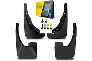 QUYDDC Mud Flaps Fit for 2005-2022 Niss-an Frontier (w/D40 Body Code) [Not fit 2022 w/D41 Body Code] Dedicated Mudguard for Four Seasons Universal Protection, Front and Rear