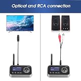 August MR280 Bluetooth 5.0 Transmitter Receiver 2-in-1 with LCD view 5