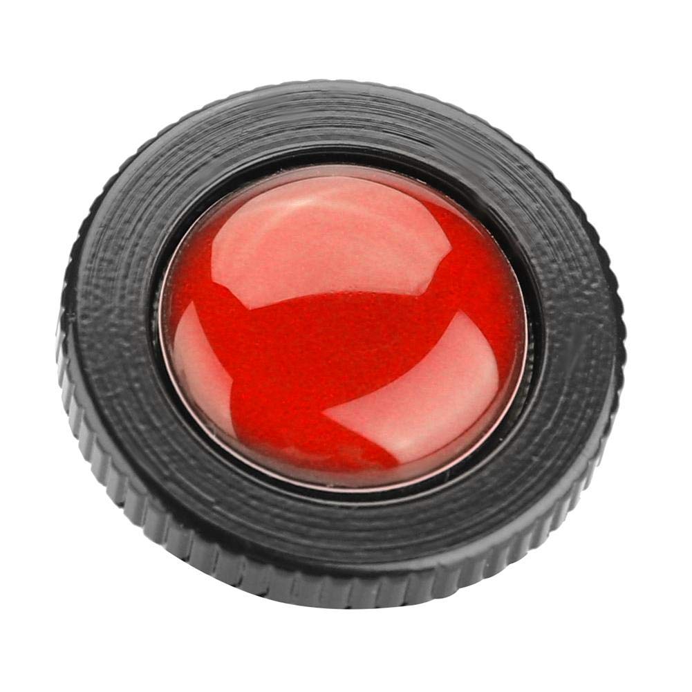 Mugast Mini Quick Release Plate, Aluminium Alloy Round Quick Release Plate with Standard 1/4inch Screw for Manfrotto Compact Action (Red)