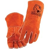 Black Stallion 110 Select Shoulder Split Cowhide Stick Gloves, Small | Unisex