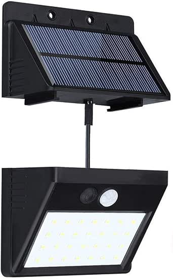 28 LED Sensor de movimiento solar de luz con 3 modos inteligentes