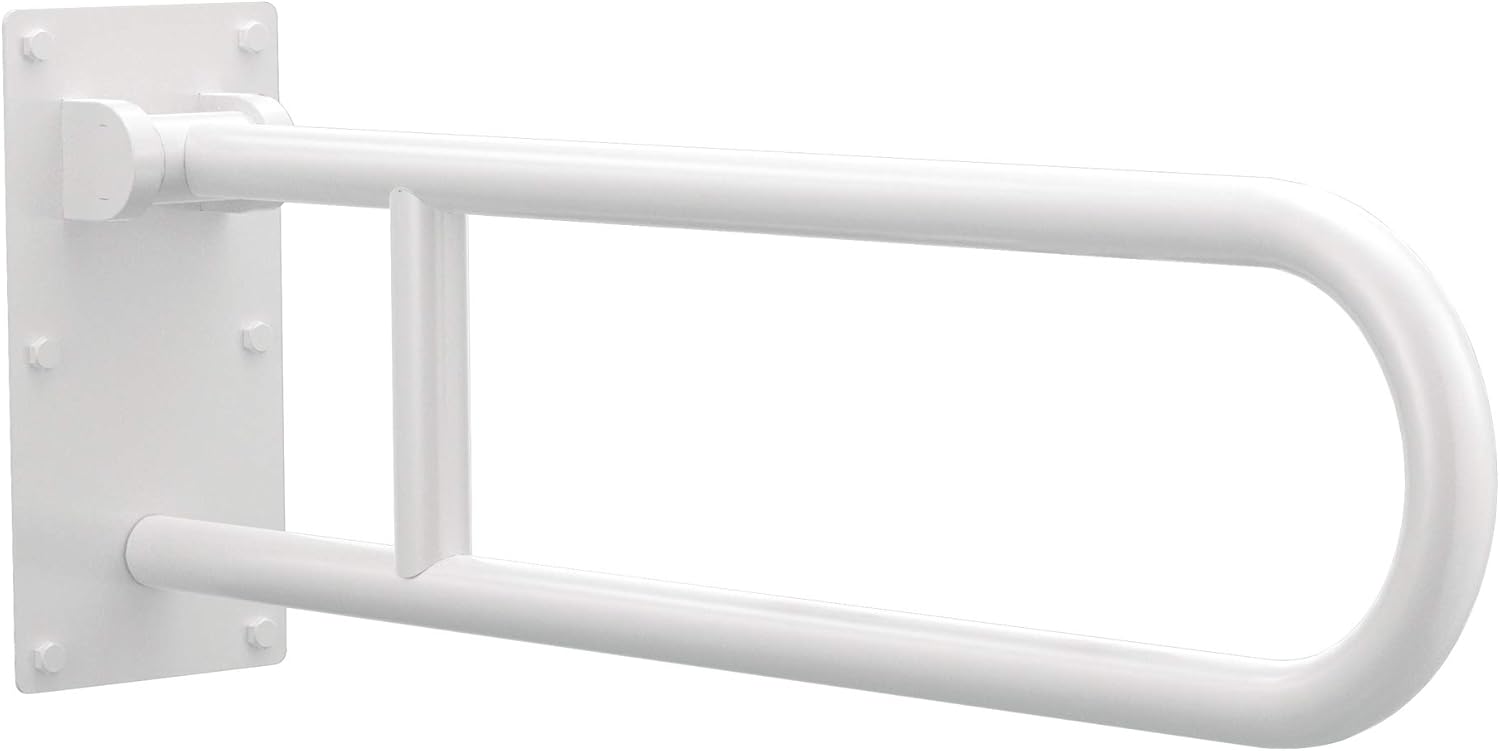 Moen R8960FD 30-Inch Flip-Up Screw-In Bathroom Grab Bar with Textured Grip, Stainless: Home Improvement