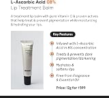 Minimalist 8% L-Ascorbic Acid Lip Treatment Balm Vitamin E Radianskin Glycerine view 2
