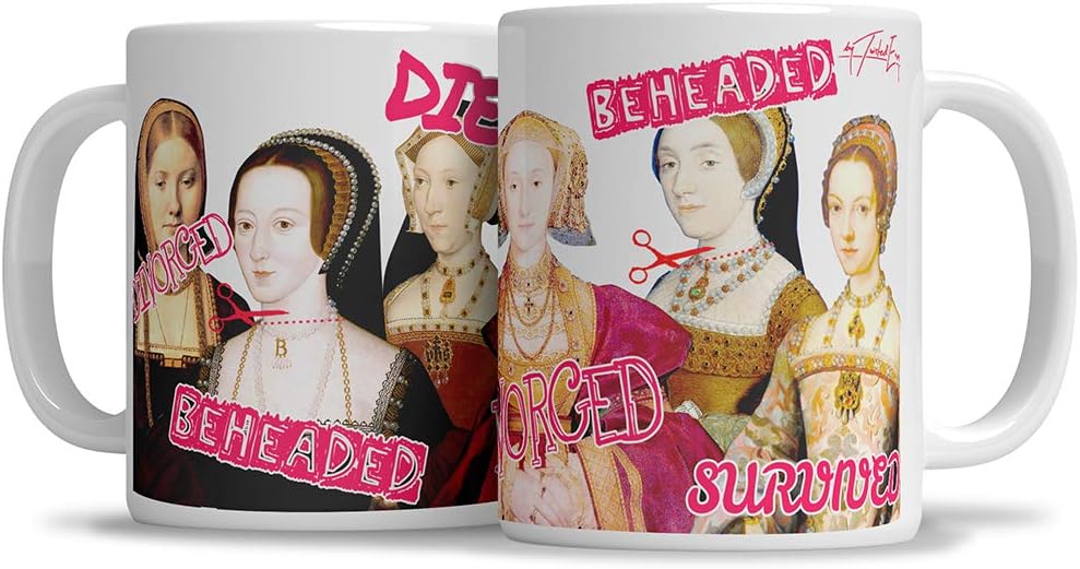 Twisted Envy The Wives of Henry VIII Ceramic Funny Mug