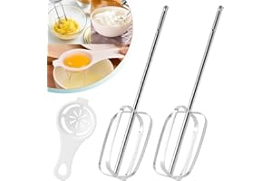 YHXMARSCAN 2PCS for Hamilton Beach Hand Mixer Beaters Replacement for Hamilton Beach 62682RZ 62692 62695V 64693 64699 Mixer Beaters Electric Mixer Attachments Replace Parts