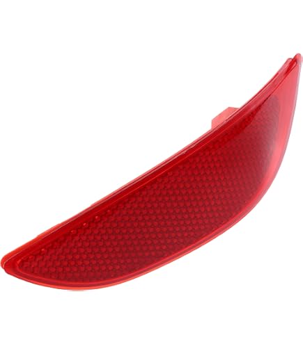 Aramox 1 Paire de Réflecteur de Pare-chocs Arrière Gauche et Droit de Remplacement étanche pour E70 X5 2007-2013 OEM: 63217158949/63217158950