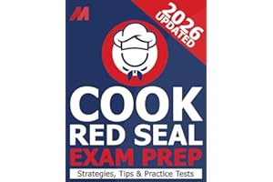 Red Seal Cook Exam Preparation Book - Practice Test, Exam Strategies and Tips