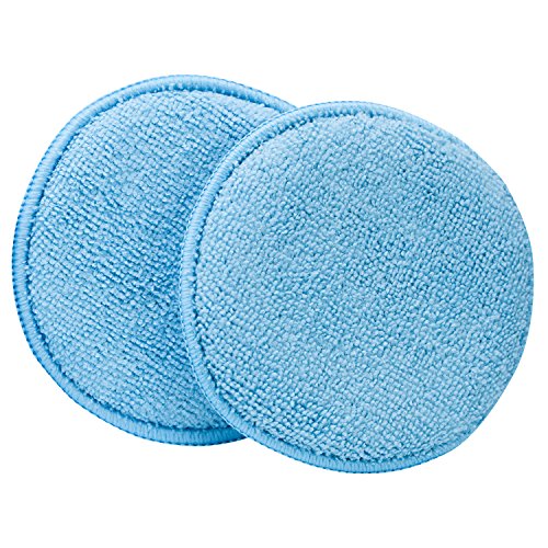 Viking Car Care Microfiber Applicator Pads - Blue - 2 Pack