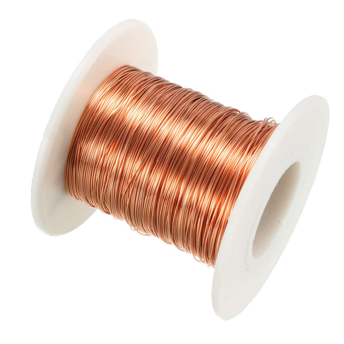 sourcing map 0.33mm Dia Magnet Wire Enameled Copper Wire Winding Coil 164ft Length Widely Used for Transformers Inductors