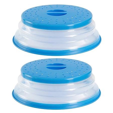 Sunnyflowk Cubierta plegable para microondas Tapa para ...