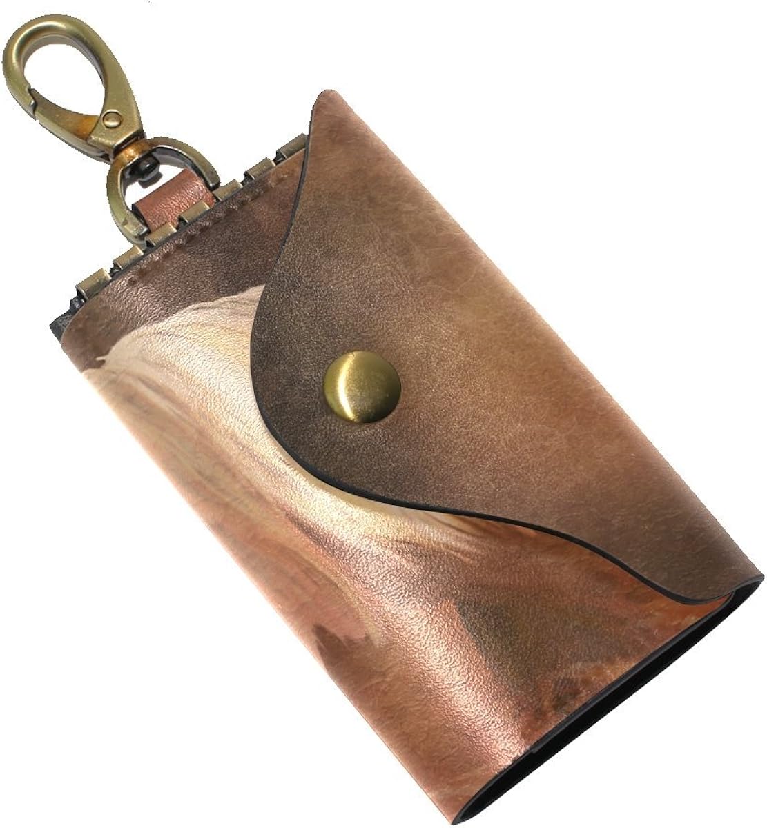 leather key chain wallet