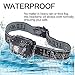 HappyOrange 3-Pack Waterproof LED Headlamp (White and Red Lights), 4 Light Modes Lightweight Headlight for Running, Hiking, Hunting, Fishing, Camping