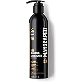 MANSCAPED™ 2 In 1 Shampoo & Conditioner, UltraPremium Formula Infused with Sea Kelp, Coconut Water, Aloe for Nourishing and H