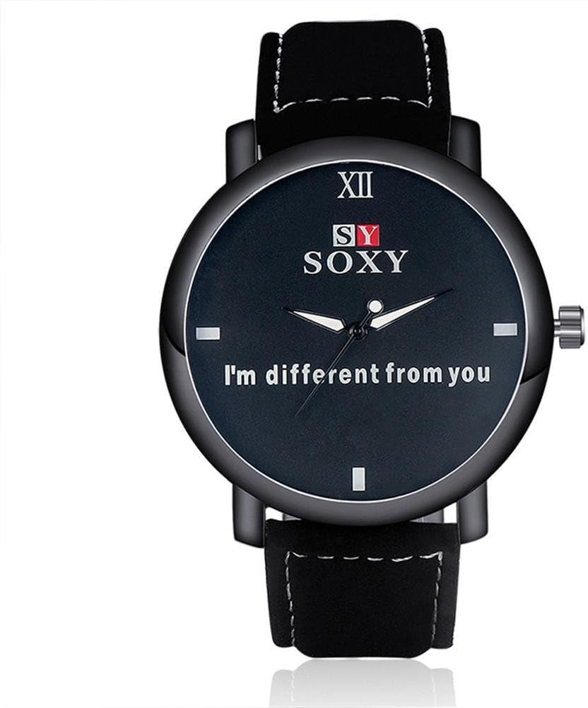 SHOUBIAO® Watch Watch, Men'S Round Dial Fashion Glass Mirror Casual Watch Male And Female Couple Quartz Watch