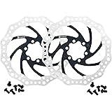 D Dymoece 2 Pcs Bike Disc Brake Rotors with 12 Bolts 140mm/160mm/180mm/203mm for MTB Mountain Road Bicycle BMX