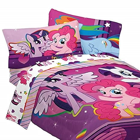 My Little Pony 5pc Full Comforter And Sheet Set Bedding Collection