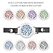 Jack & Rose Essential Oil Perfume Diffuser Tree Bangle Bracelet, Stainless Steel Aromatherapy Locket Bracelets with 8 Washable Color Pads,Mothers Day Girls,Women Jewelry Gift